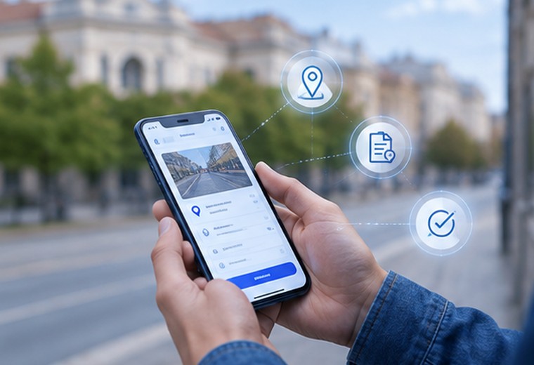 Sesizare depusă de pe telefon