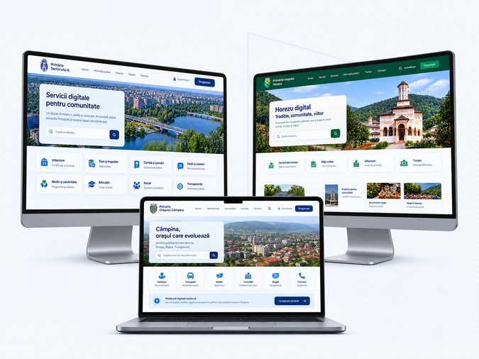 Portaluri Smart Digital City în Sectorul 6 București, Horezu și Chitila
